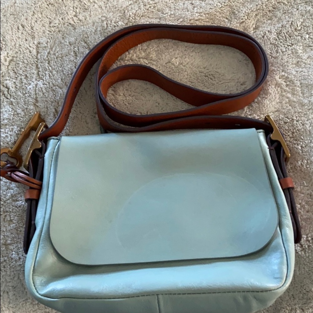 Fossil Leather Harper Crossbody Bag